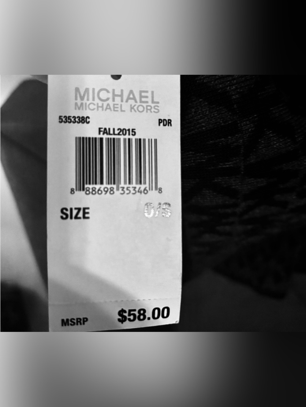 MICHAEL Michael Kors Purple MK Logo Scarf - Picture 4 of 5